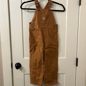 Carhartt Tan Bib Overalls